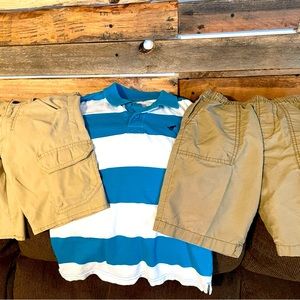 Boys 1 Shirt & 2 Shorts-Lot of 3